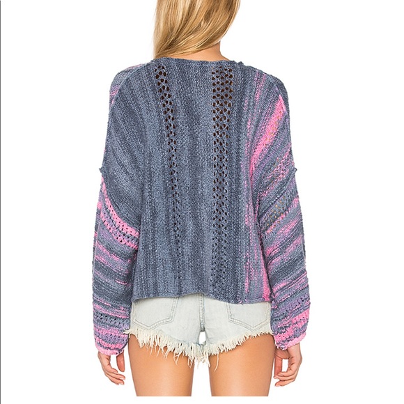 SOLD! Amethyst Sweater in Blue Combo Medium - Picture 2 of 8